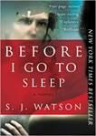 Image result for before i go to sleep book